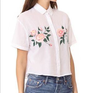 Rails The Gretta Embroidered Button Down Shirt